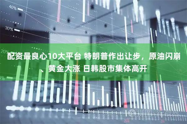 配资最良心10大平台 特朗普作出让步，原油闪崩、黄金大涨 日韩股市集体高开